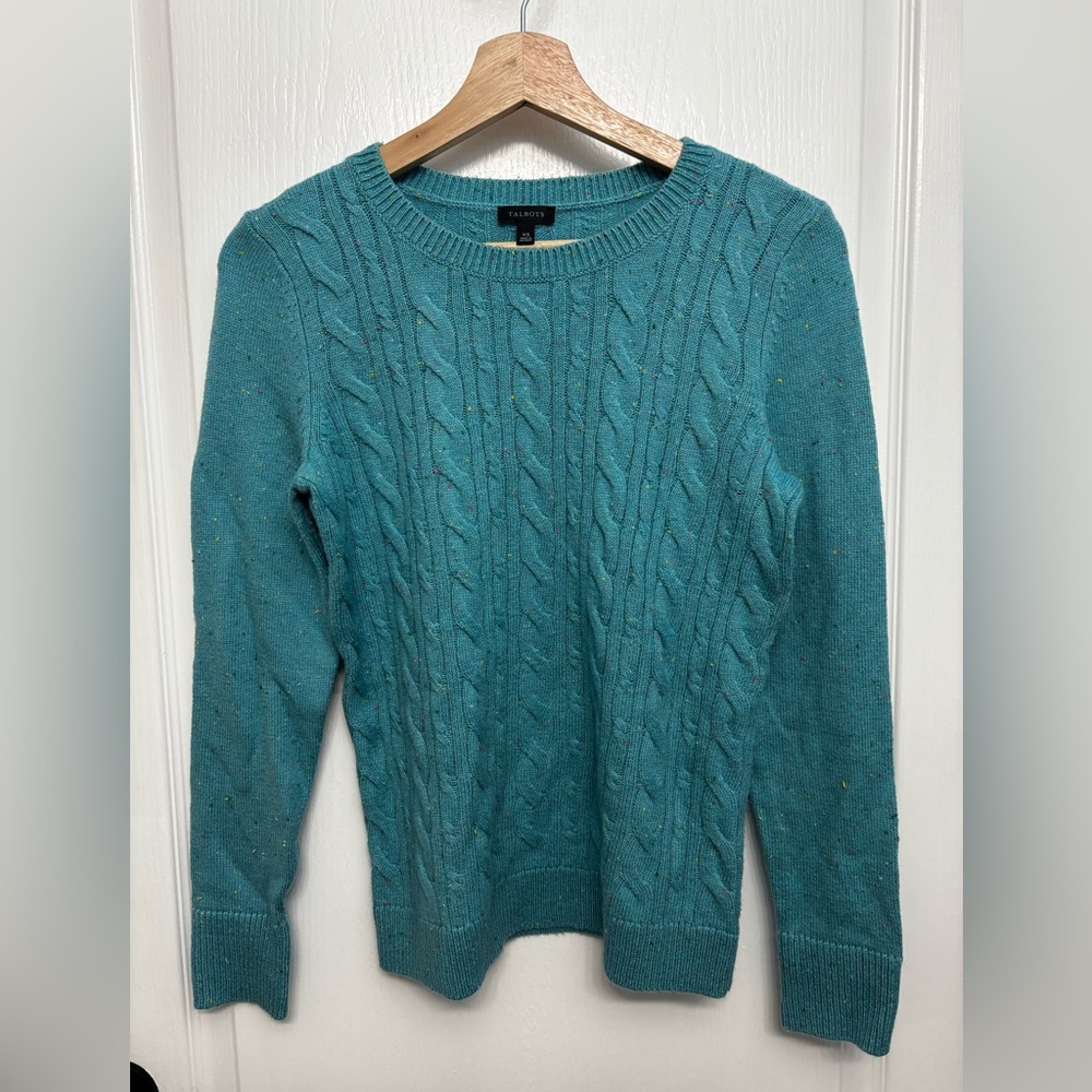 Talbots Light Teal Sweater